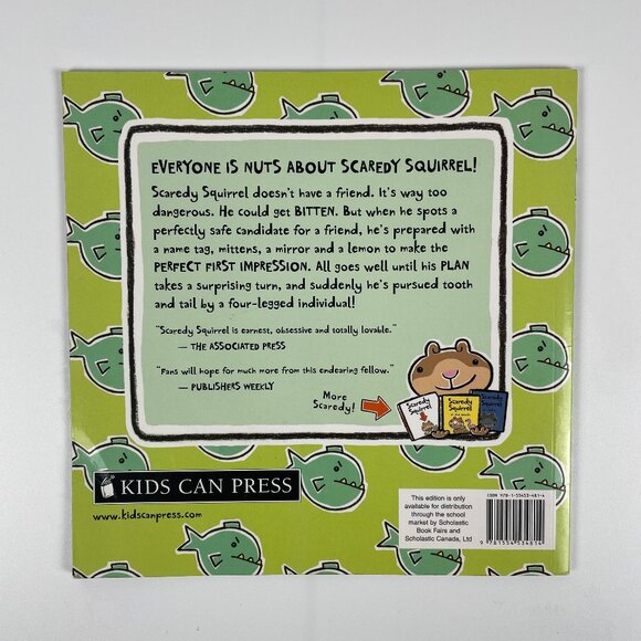 🍋 4/$20 Scaredy Squirrel Makes a Friend | Kids Books Childrens Books - Picture 4 of 5